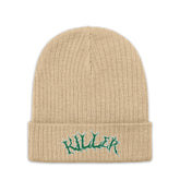 Black Metal Beanie | Beige